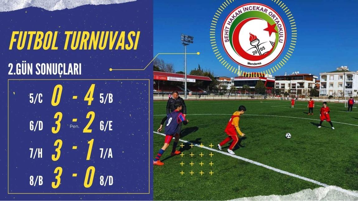 Şehit Hakan İncekar Ortaokulu'nda Futbol Turnuvası İkinci Gününde Heyecan Dorukta